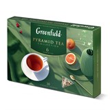 Чай GREENFIELD "Pyramid Tea Collection" ассорти 6 вкусов, НАБОР 30 пирамидок, 1768-10 622760