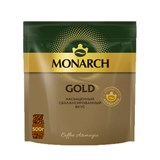 Кофе растворимый MONARCH Gold, сублимированный, 500 г, мягкая упаковка, ш/к 71678 624186