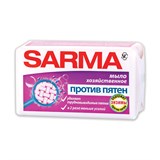 Мыло хозяйственное 140г SARMA (Сарма) «Против пятен» 603484