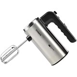 Миксер TIMBERK T-HM40S49, 550 Вт, 5 скоростей, 2 венчика, 2 крюка для теста, подставка, стальной 457227