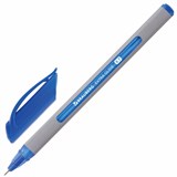 Ручка шариковая масляная BRAUBERG "Extra Glide Soft Grey", СИНЯЯ, узел 0,7 мм, линия письма 0,35 мм, 142929 142929