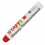Маркер для промышленной маркировки STAFF ПМ-100 твердый, КРАСНЫЙ, -20 до +40С, 150814 150814