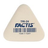 Ластик FACTIS TRI 24, 51х46х12 мм, белый, треугольный, мягкий, PMFTRI24 227988