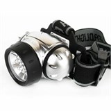 Фонарь налобный ULTRAFLASH 7хLED, 3 режима, питание 3хААА (не в комплекте), LED5351 238286