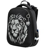 Ранец BRAUBERG SHINY, 2 отделения, с брелком, "Savage lion", светящийся рисунок, 38х28х14 см, 272039 272039 Ранец BRAUBERG SHINY, 2 отделения, с брелком, "Savage lion", светящийся рисунок, 38х28х14 см, 272039 272039
