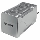 Стаблилизатор SVEN VR-F1000, 320 Вт, 184-285 В, 4 евророзетки, SV-018818 354892