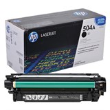 Картридж лазерный HP (CE250A) ColorLaserJet CP3525/CM3530, №504A, черный, оригинальный, ресурс 5000 страниц 360629