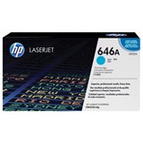 Картридж лазерный HP (CF031A) ColorLaserJet CM4540, №646A, голубой, оригинальный, ресурс 12 500 страниц 363375