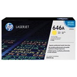 Картридж лазерный HP (CF032A) ColorLaserJet CM4540, №646A, желтый, оригинальный, ресурс 12 500 страниц 363376
