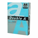 Бумага цветная DOUBLE A, А4, 80 г/м2, 500 л., интенсив, синяя 115126