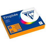 Бумага цветная CLAIREFONTAINE, А4, 80 г/м2, 500 л., неон, оранжевый, Франция, 2978C 116727