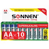 {{productViewItem.photos[photoViewList.activeNavIndex].Alt || productViewItem.photos[photoViewList.activeNavIndex].Description || 'Батарейки КОМПЛЕКТ 10 шт., SONNEN Super Alkaline, АА (LR6,15А), алкалиновые, пальчиковые, в коробке, 454231'}}