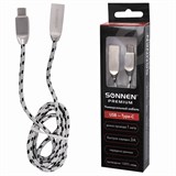 {{productViewItem.photos[photoViewList.activeNavIndex].Alt || productViewItem.photos[photoViewList.activeNavIndex].Description || 'Кабель USB 2.0 – Type-C, 1 м, SONNEN Premium, медь, передача данных и быстрая зарядка, 513127'}}