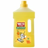 Средство для мытья пола 1 л, ЧИСТОЛЮБ "Цитрусовая свежесть" 701083