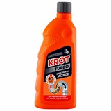 Средство для прочистки канализационных труб 1 кг, КРОТ "Turbo", гель 701090