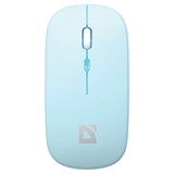 {{photo.Alt || photo.Description || 'Мышь беспроводная DEFENDER Coda MB-261, 2.4 ГГц + BT, радужная подсветка, 3 кнопки + 1 колесо, 300 мАч, голубая, 52263'}}