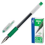 {{productViewItem.photos[photoViewList.activeNavIndex].Alt || productViewItem.photos[photoViewList.activeNavIndex].Description || 'Ручка гелевая с грипом PILOT &quot;G-1 Grip&quot;, ЗЕЛЕНАЯ, корпус прозрачный, узел 0,5 мм, линия письма 0,3 мм'}}