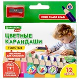 {{productViewItem.photos[photoViewList.activeNavIndex].Alt || productViewItem.photos[photoViewList.activeNavIndex].Description || 'Карандаши цветные толстые для малышей 12 цветов + ТОЧИЛКА В ПОДАРОК! трехгранные, натуральное дерево BRAUBERG KIDS, 182058'}}