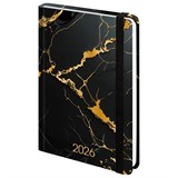 {{productViewItem.photos[photoViewList.activeNavIndex].Alt || productViewItem.photos[photoViewList.activeNavIndex].Description || 'Ежедневник датированный 2026 с резинкой 145х203 мм, А5, BRAUBERG, твердый, фольга, &quot;Черный мрамор&quot;, 117338'}}