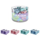 Точилка ERICH KRAUSE "EasySharp Pastel", 2 отверстия, клиновидная, корпус ассорти, 60011 274227