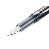 Ручка перьевая PILOT V-Pen, ЧЕРНАЯ, корпус серый, линия письма 0,58 мм, SVP-4M B 144708