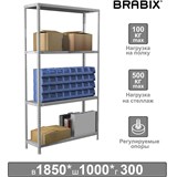 {{productViewItem.photos[photoViewList.activeNavIndex].Alt || productViewItem.photos[photoViewList.activeNavIndex].Description || 'Стеллаж металлический BRABIX &quot;MS Plus-185/30-4&quot;, 1850х1000х300 мм, 4 полки, регулируемые опоры, 291104'}}