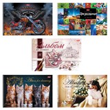 {{photo.Alt || photo.Description || 'Альбом для рисования, А4, 32 листа, спираль, обложка картон, HATBER, 205х300 мм, &quot;Ассорти&quot; (5 видов), 051940, 32А4Всп'}}