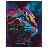 {{photo.Alt || photo.Description || 'Дневник 5-11 класс 48 л., твердый, BRAUBERG, глянцевая ламинация, с подсказом, &quot;Space cat&quot;, 106865'}}