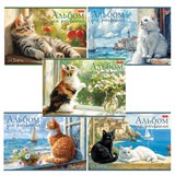 {{photo.Alt || photo.Description || 'Альбом для рисования А4 24 л., скоба, обложка картон, HATBER, 205х290 мм, &quot;ЗаМУРчательные истории&quot; (5 вид), 091481, 24А4В'}}