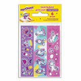 {{photo.Alt || photo.Description || 'Закладки для книг с магнитом &quot;ЕДИНОРОГИ&quot;, набор 6 шт., блестки, 25x196 мм, ЮНЛАНДИЯ, 111638'}}