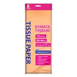 {{photo.Alt || photo.Description || 'Цветная бумага ТИШЬЮ 17г/м2, 50х66см, 10 листов пастель персиковый, ЗОЛОТАЯ СКАЗКА, 116481'}}