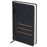 {{photo.Alt || photo.Description || 'Ежедневник недатированный А5 138х213 мм, BRAUBERG &quot;Slot&quot;, под кожу, держатель для ручки, 160 листов, черный, 116605'}}