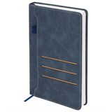 {{photo.Alt || photo.Description || 'Ежедневник недатированный А5 138х213 мм, BRAUBERG &quot;Slot&quot;, под кожу, держатель для ручки, 160 листов, синий, 116607'}}