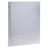 {{photo.Alt || photo.Description || 'Блокнот А5 167х216 мм, 80 л., твёрдый, бумвинил &quot;METALLIC&quot;, клетка, блок 5 цв., HATBER, серебро, 084777, 80ББ5В1'}}