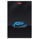 Блокнот А5 96 л., на скобе, картон, клетка, глянцевая ламинация, HATBER, AutoCarbon, 086107, 96Б5лВ1_29380 117643