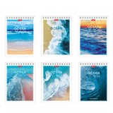 {{photo.Alt || photo.Description || 'Блокнот МАЛЫЙ ФОРМАТ А6, 40 л., гребень, картон, клетка, HATBER, &quot;Аквалайф&quot;, 080473, 40Б6В1гр'}}