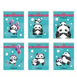 {{photo.Alt || photo.Description || 'Блокнот МАЛЫЙ ФОРМАТ А6, 60 л., гребень, картон, клетка, HATBER, &quot;Плюшевые панды&quot;, 088304, 60Б6В1гр'}}