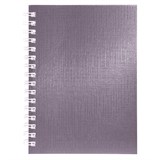 {{photo.Alt || photo.Description || 'Блокнот МАЛЫЙ ФОРМАТ А6, 80 л., гребень, бумвинил &quot;METALLIC&quot;, клетка, HATBER, коричневый, 086312, 80ЗК6бвВ1гр'}}