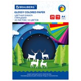 {{photo.Alt || photo.Description || 'Цветная бумага А4 мелованная (глянцевая), 20 листов 10 цветов, в папке, BRAUBERG, 200х280 мм, &quot;Моя страна&quot;, 129928'}}