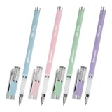 {{photo.Alt || photo.Description || 'Ручка гелевая BRAUBERG &quot;GEL ONE PASTEL&quot;, ЧЕРНАЯ, корпус ассорти, узел 0,5 мм, линия 0,35 мм, 144039'}}