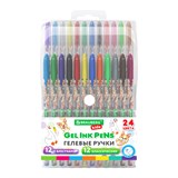 {{photo.Alt || photo.Description || 'Ручки гелевые BRAUBERG KIDS &quot;CUTE ANIMALS&quot;, НАБОР 24 ЦВЕТА, корпус с печатью, узел 1 мм, линия письма 0,7 мм, 144447'}}