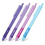 {{photo.Alt || photo.Description || 'Ручка шариковая автоматическая эргономичная с грипом STAFF &quot;Profit 500 PASTEL COLOR&quot;, СИНЯЯ, узел 0,7 мм, линия письма 0,35 мм, 144492'}}