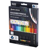 {{photo.Alt || photo.Description || 'Карандаши цветные чёрное дерево BRAUBERG BLACK WOOD, 36 цветов, мягкий грифель 3 мм, 182042'}}