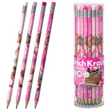 Карандаш чернографитный с ластиком ERICH KRAUSE 