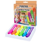 {{photo.Alt || photo.Description || 'Аквагрим для лица и тела, 6 НЕОНОВЫХ цветов, FUNSTER (ФАНСТЕР), легко смываются, 192573'}}