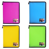 {{photo.Alt || photo.Description || 'Папка на молнии пластиковая BRAUBERG, А4, 325х230 мм, 4 цвета ассорти, неоновая, 224054'}}