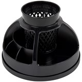 {{productViewItem.photos[photoViewList.activeNavIndex].Alt || productViewItem.photos[photoViewList.activeNavIndex].Description || 'Подставка-органайзер STAFF &quot;Attraction&quot;, 9 отделений, вращающаяся, черная, 238319'}}