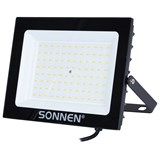 {{photo.Alt || photo.Description || 'Прожектор светодиодный 100 Вт, 6500 К, 8000 Лм, 100 м2, IP65, 250x178x27 мм, черный, SONNEN, 238415'}}