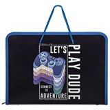 {{photo.Alt || photo.Description || 'Папка для труда на молнии с ручками ПИФАГОР А4, 1 отделение, пластик, органайзер, &quot;Aracde Fun&quot;, 271474'}}