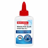 {{photo.Alt || photo.Description || 'Клей ПВА, усиленный, BRAUBERG Extra (бумага, фотографии, картон, дерево), 45 г, 271938'}}